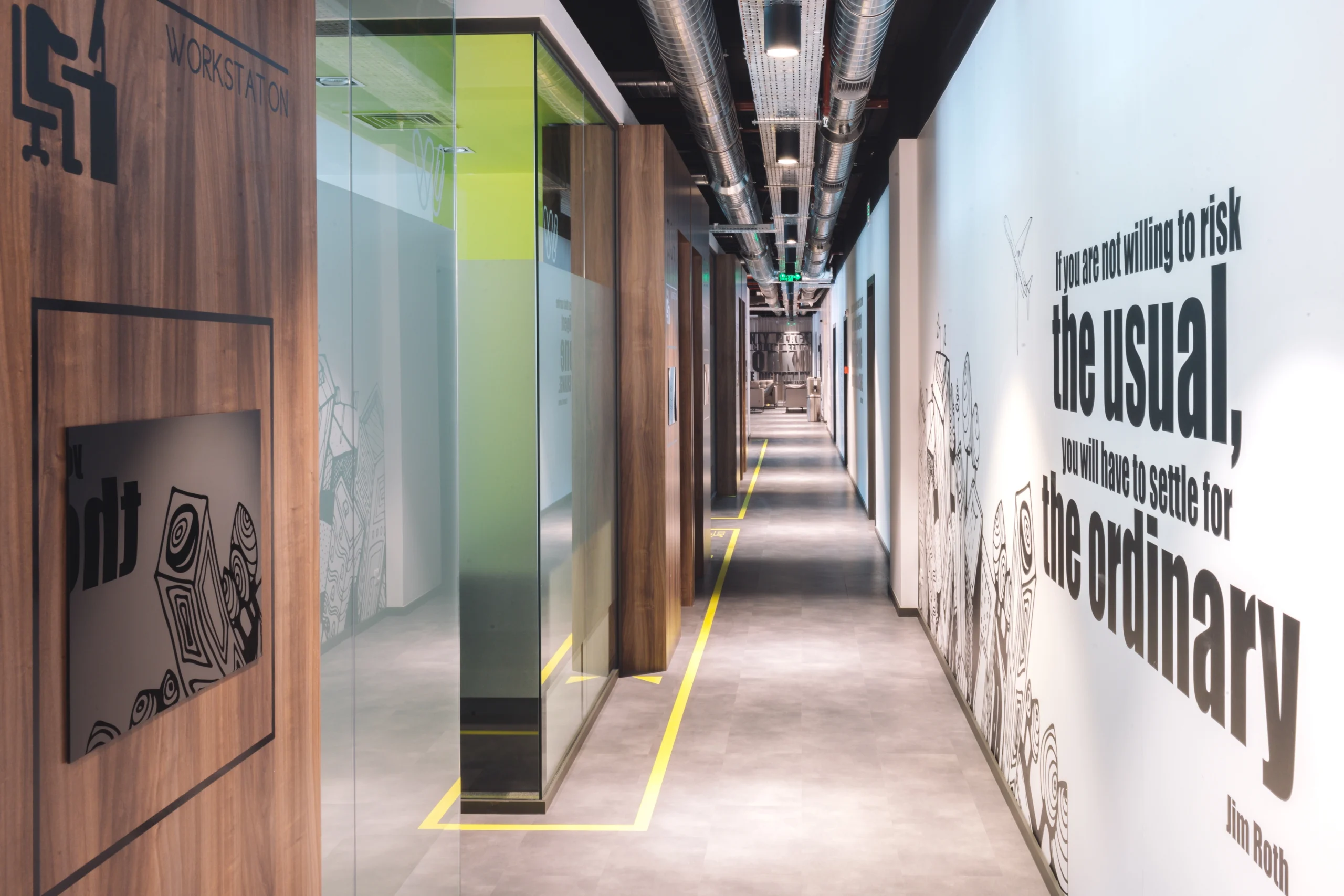 Plaza katı kiralama – A+ plazada tam kat ofis