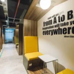 sanal ofis ortak alanı – modern, rahat ve işlevsel çalışma ortamı.