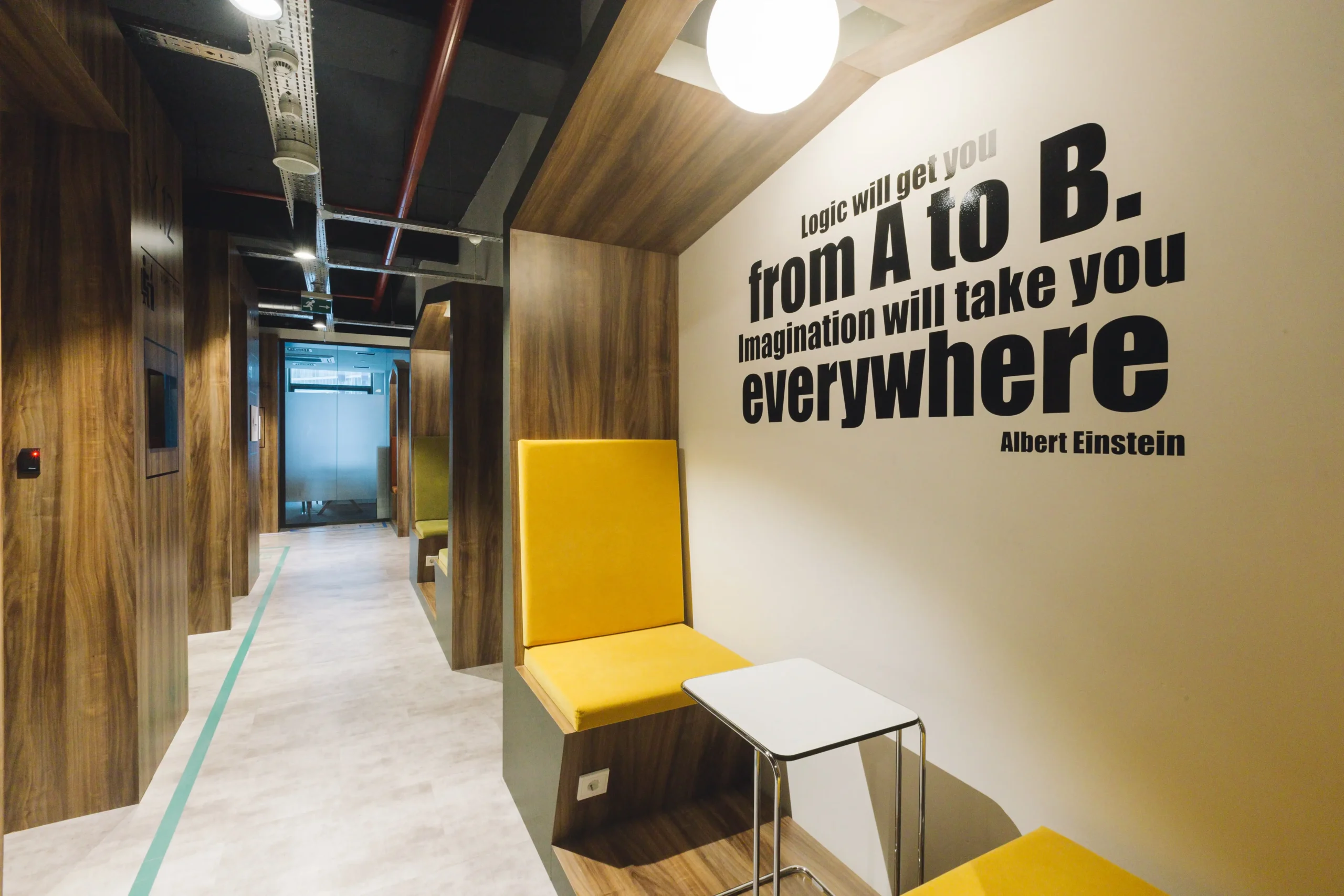 sanal ofis ortak alanı – modern, rahat ve işlevsel çalışma ortamı.